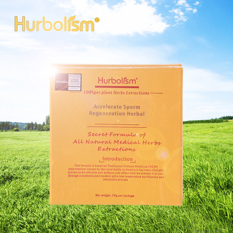 Hurbolism New Herbal Powder for Accelerate Sperm Regeneration, Promote Sperm Quantity and Activity, Treat of male infertility.