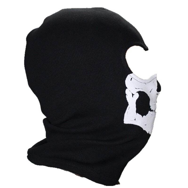 Cagoule de masque noir mesurost Skull pour hommes, bonnets chauds, capuche complète, zones, chapeaux