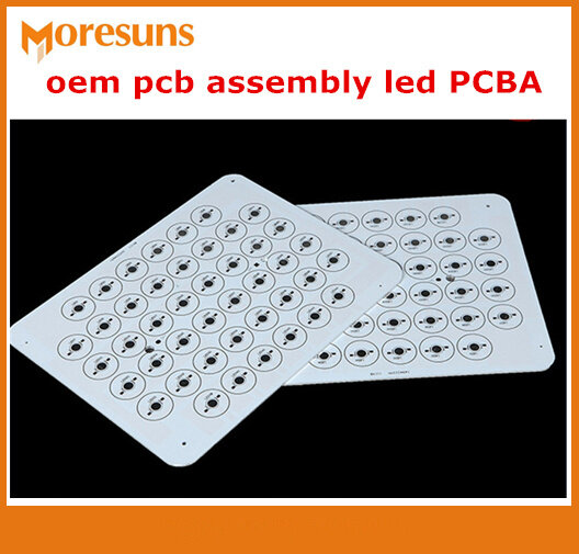 PCB Aluminium untuk Lampu LED/Perakitan Papan PCB LED/Pabrik PCB LED Panjang Bulat Aluminium Pabrikan MCPCB