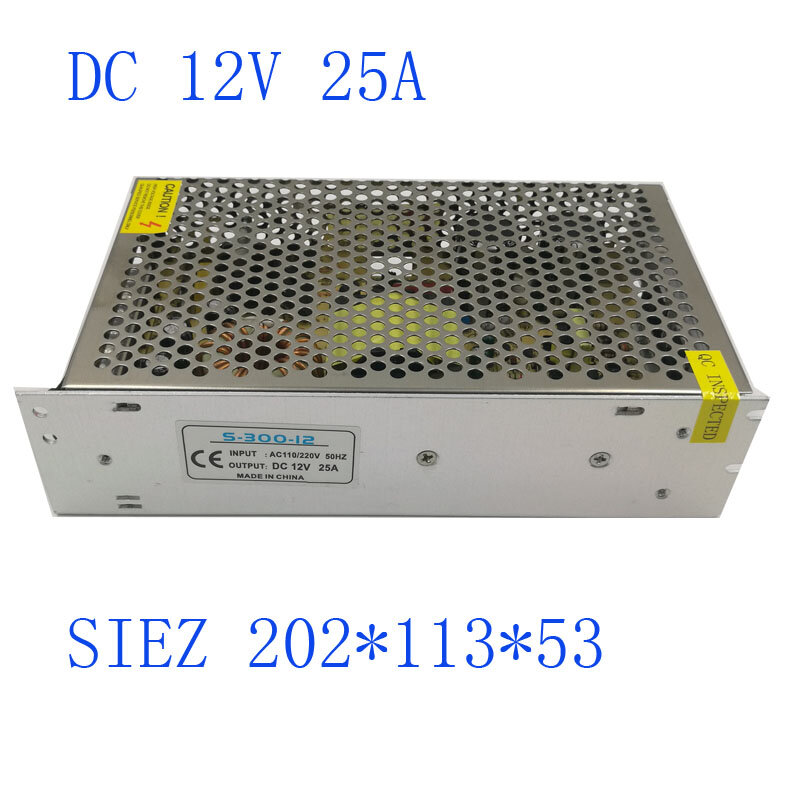 Fonte de alimentação led driver dc 12v pequeno volume único transformador 5a 15a 25a 3a dc12v volt interruptor de saída led para tira conduzida