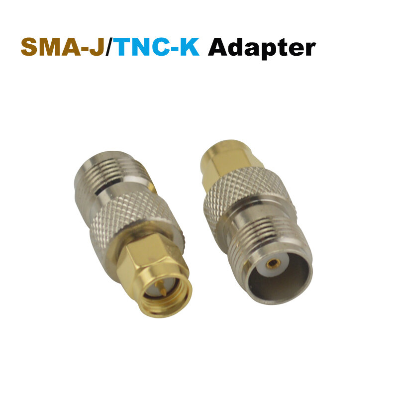 Adaptador SMA-J (SMA macho)/TNC-K (TNC hembra) jack RF