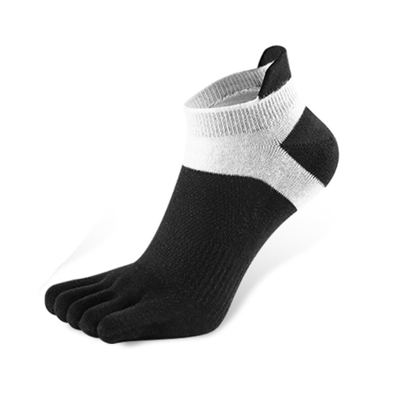 Chaussettes en maille à cinq doigts pour hommes, 1 paire, chaussettes de sport confortables, respirantes, nouvelle collection