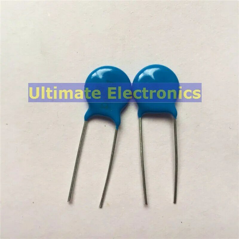 Resistores de tensão dependente de metal 50 peças varistores 10d121k 120v