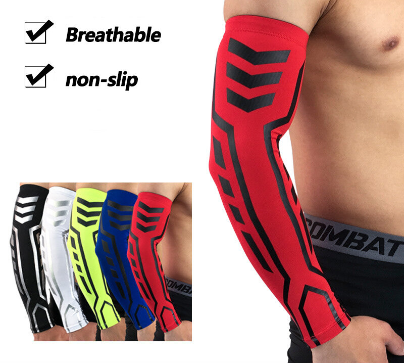 Ocieplacze na ręce kolarstwo zimowe rękawy koszykówka rękawy siatkówka arm bandaż wsparcie mięśni kompresja opaska na łokieć
