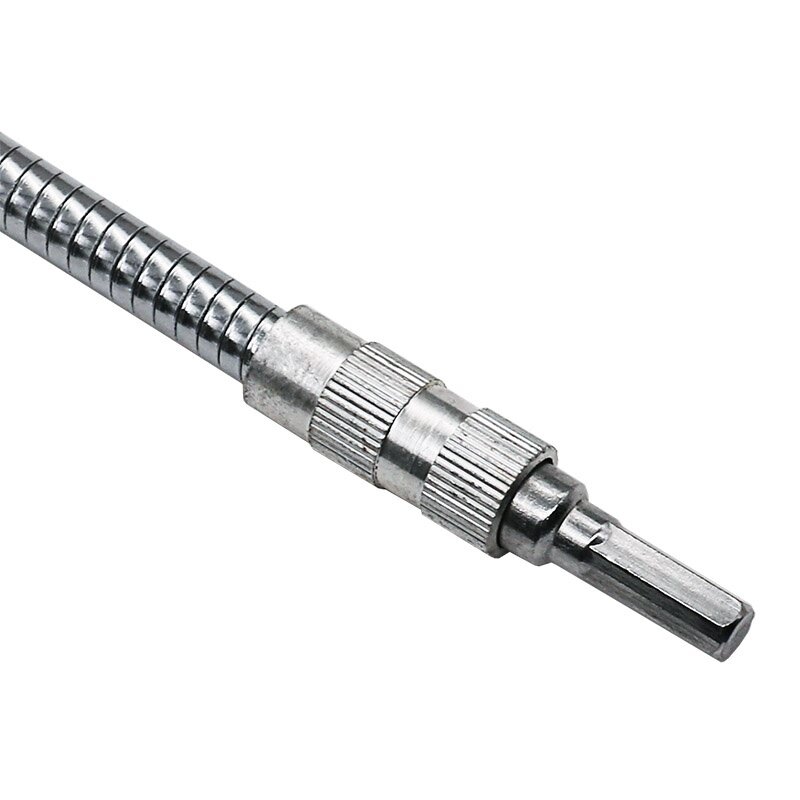 Jigong adaptador de extensão de chave de fenda, mangueira flexível hex 1/4 "1/4mm 6.35mm com suporte para ponteira e adaptador de chave de fenda, ferramentas manuais diy