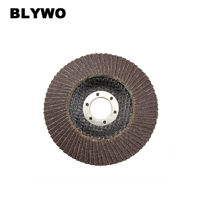 Discos abrasivos de lijado de Metal, ruedas de amoladora angular de 115mm, 22mm, para metalurgia, 1 unidad