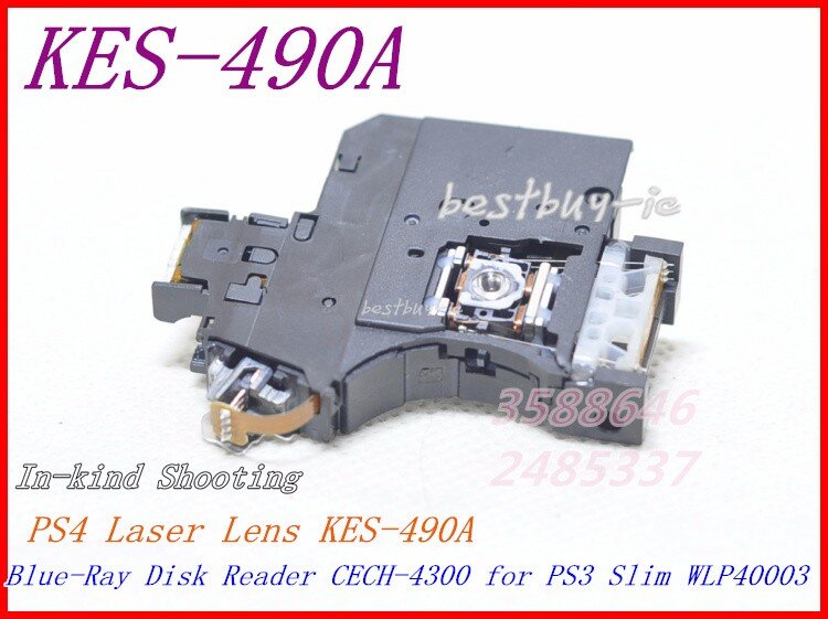 Lente láser para consola de juegos, pieza de reparación de reemplazo óptico para S o ny/Playstation 4/PS4 KES-490A KES 490A KEM 490