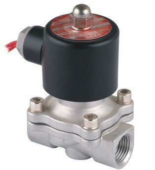valvula Normally closed Type 2-way 2S series ac220V 2S250-25 1 inch Stainless steel Solenoid Valve for air water oil