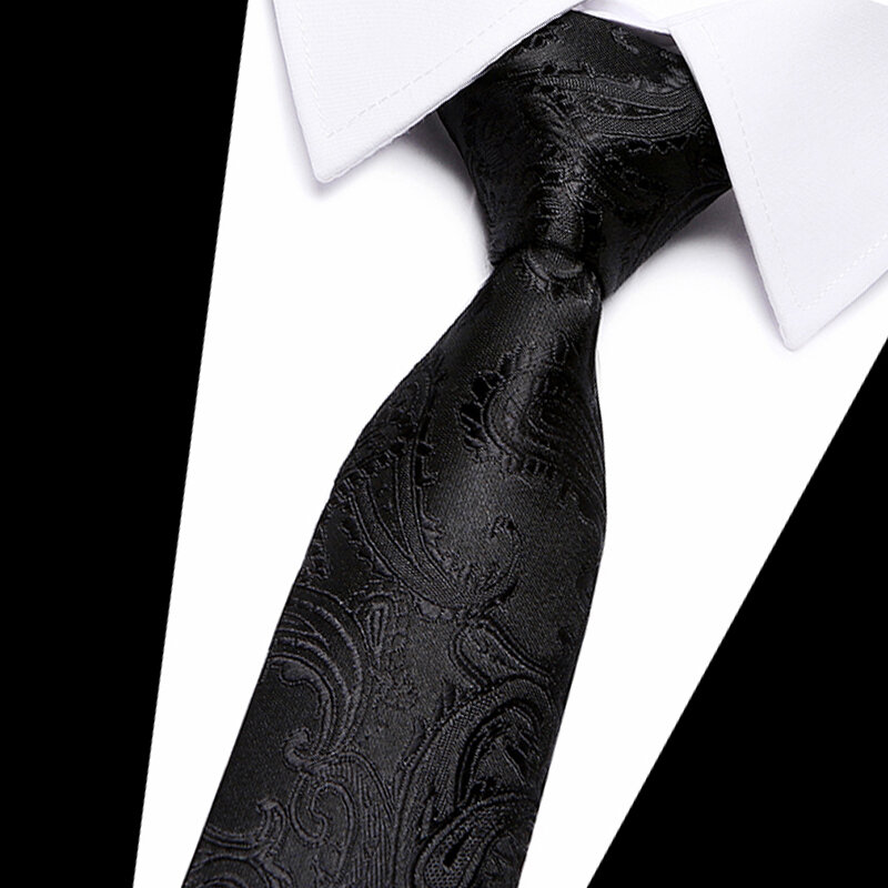 1200 agujas 8cm Corbatas para hombre Corbatas a rayas de moda para hombre Corbatas grabadas Jacquard corbata delgada blueTie de negocios para hombres