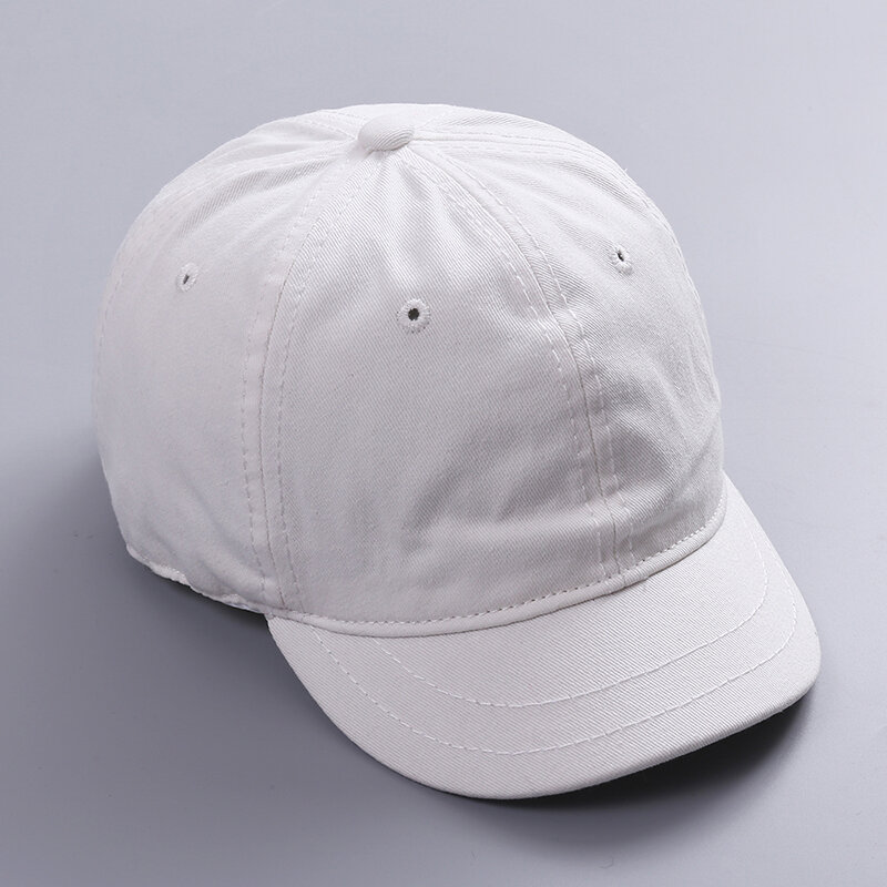 2018 de alta qualidade unisex 100% algodão ao ar livre curto brim boné beisebol snapback moda esportes chapéus para masculino & feminino boné