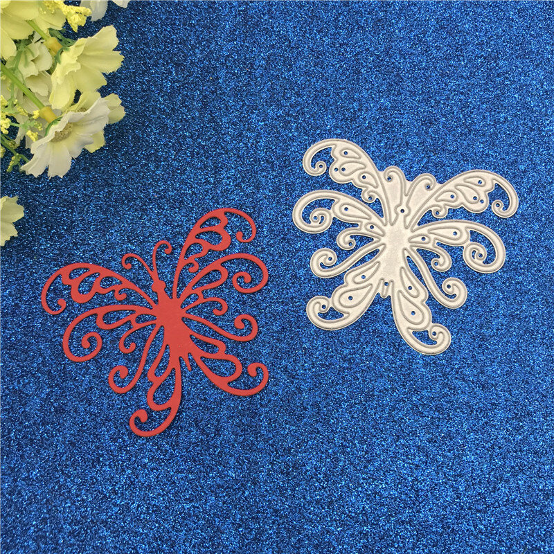 Love Butterfly Metal CuttingDies Stencils for DIY Scrapbooking DIY Paper Cards Photo Album Decorative