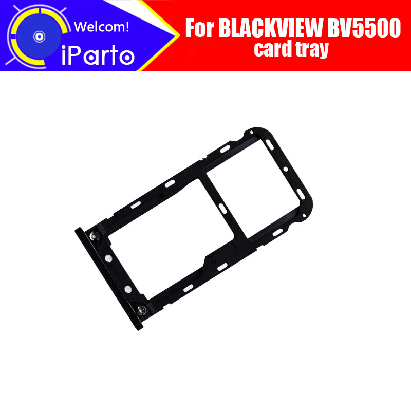 BLACKVIEW BV5500 Card Tray 100% Original New High Quality SIM Card Tray Sim Card Slot Holder Repalcement for BV5500 phone