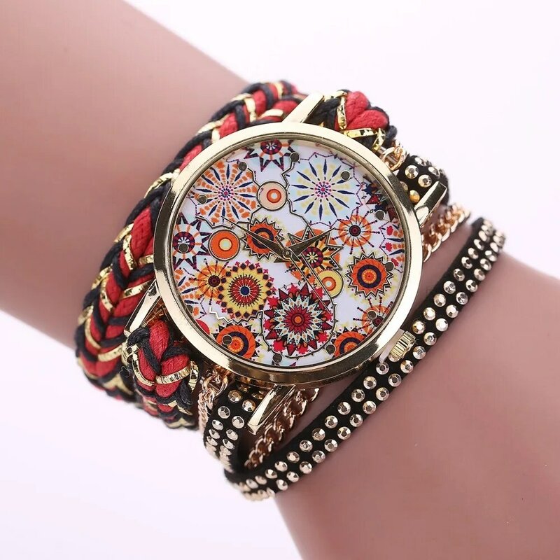 Лучшие модные женские часы с 2-слойным ремешком, хорошее качество, модные женские часы-браслет с кристаллами