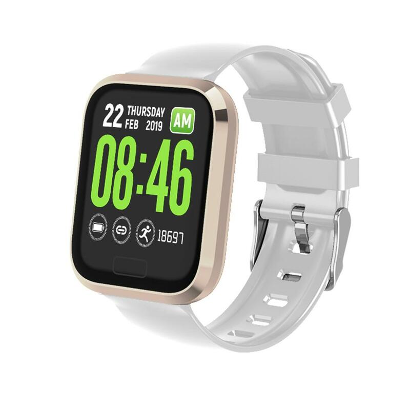 P30 смарт-браслет Bluetooth напоминание о звонках часы 1,3 дюймов Мониторинг Артериального Давления пульса фитнес-трекер для Android Ios