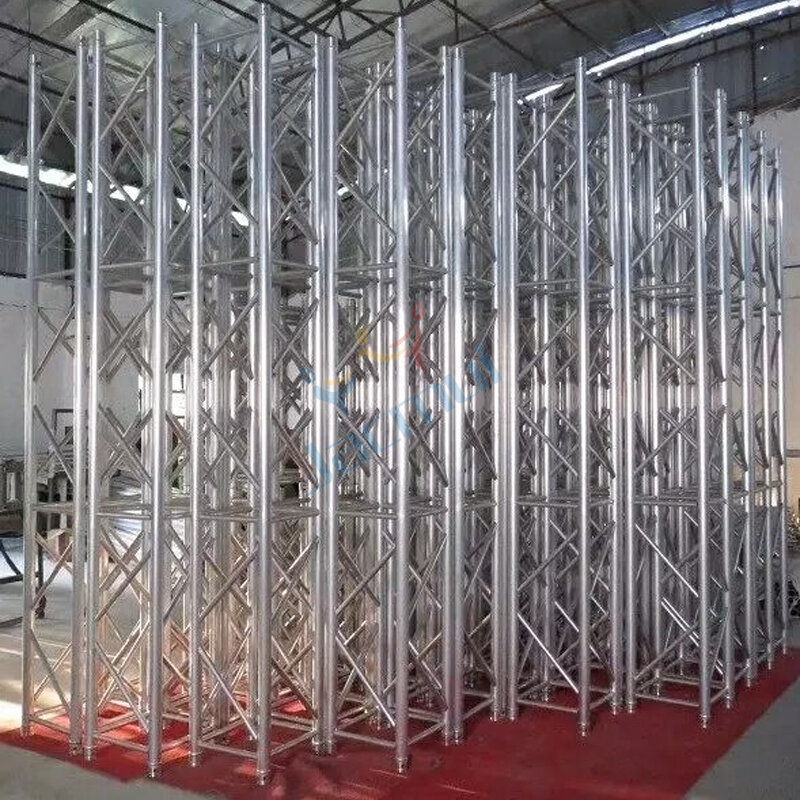 Traliccio quadrato in alluminio struttura muslimata traliccio per la spedizione sul palco via mare