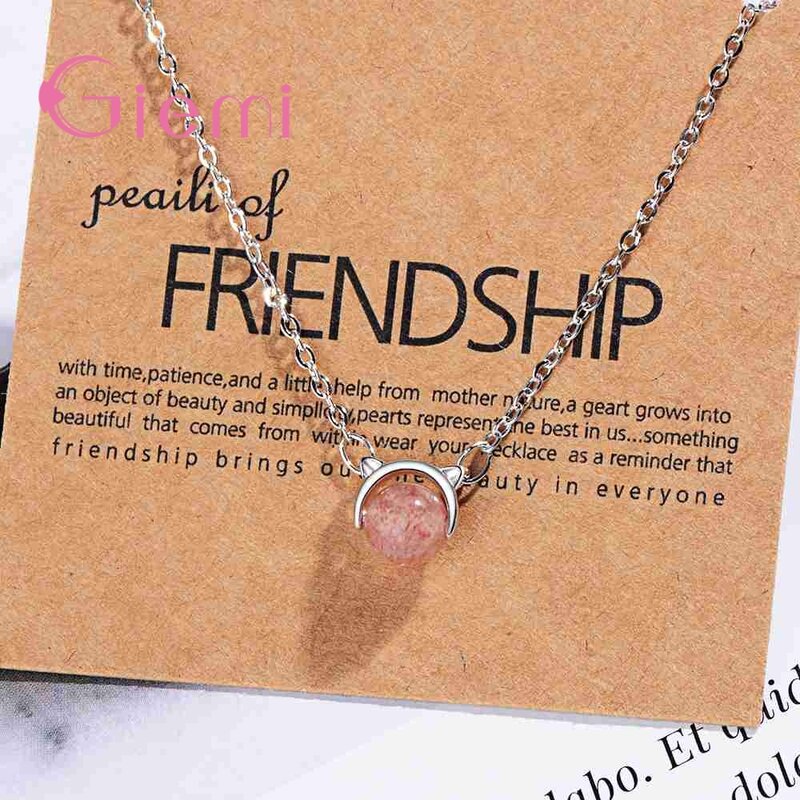Original 925 Sterling Silver Women Pendants & Necklaces Cute Animal Jewelry for Wedding Party Best Gifts Hot Sale