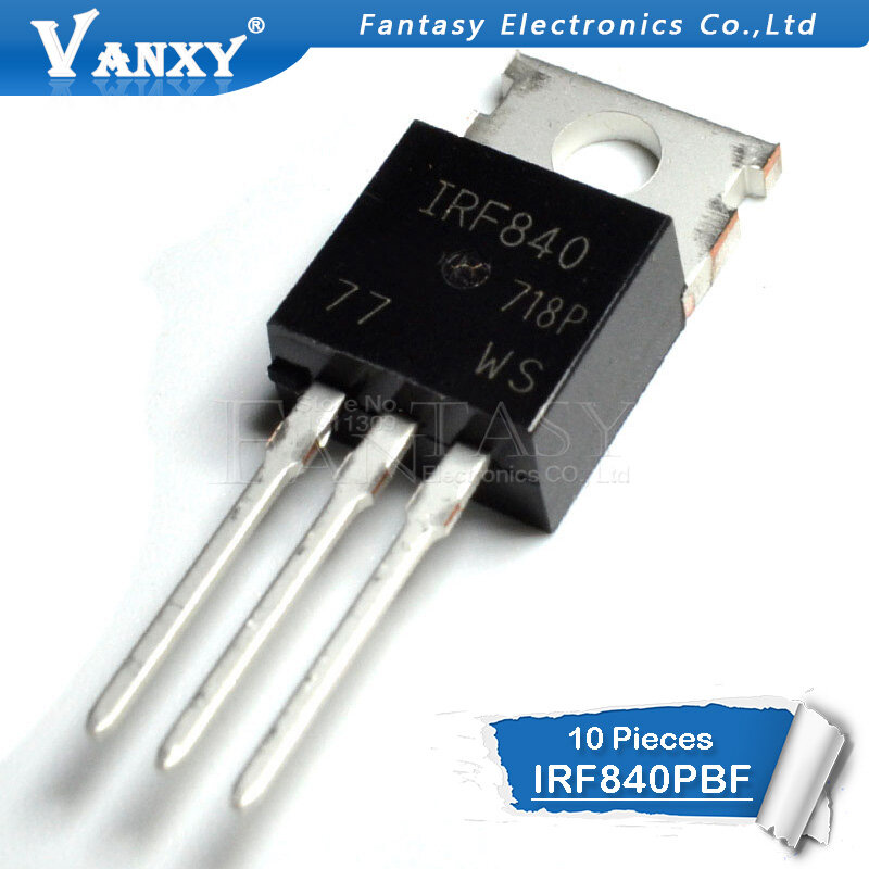 IRF840 TO-220 IRF840PBF TO220, 신정품 IC 10 개