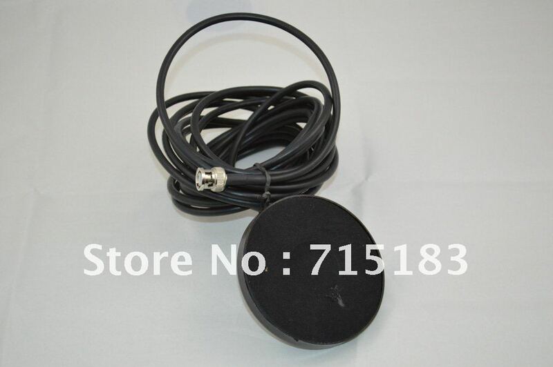 Support/Base magnétique aimant puissant avec câble Coaxial de 5 mètres + connecteur mâle BNC pour autoradio Mobile