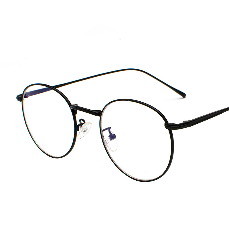 Gafas antiluz azul con montura redonda para hombre y mujer, lentes de ordenador con bloqueo de luz azul, protección de pantalla, gafas clásicas Retro de lectura