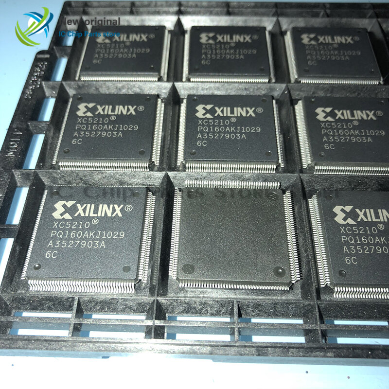XC5210-6PQ160C BQFP-160 XC5210 시리즈 필드 프로그래밍 가능 게이트 어레이, 정품 IC 칩 재고 있음, 1 개