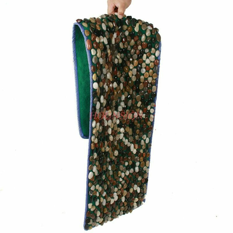 Masaż stóp Pad masażer terapia narzędzie naturalne Yuhua kamień brukowiec poduszka Pedicure dywan typu koc drogowy płyta dociskowa