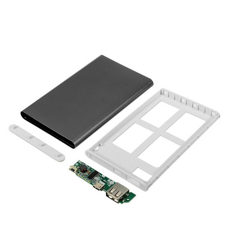 CRRPRIE new Portable 4000mAh Power Bank Case Box DIY Kit Circuit Board+Shell For Smartphone 180123 drop shipping