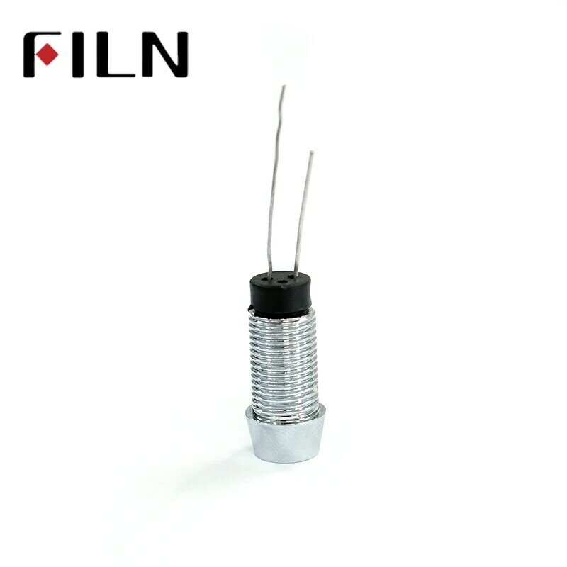 Termurah 8 Mm LED Logam Kuningan Tidak Resistor 3 V, 6 V, 12 V, 110 V, 220 V, Merah, Hijau kuning, Lampu Indikator Biru Pilot Lamp