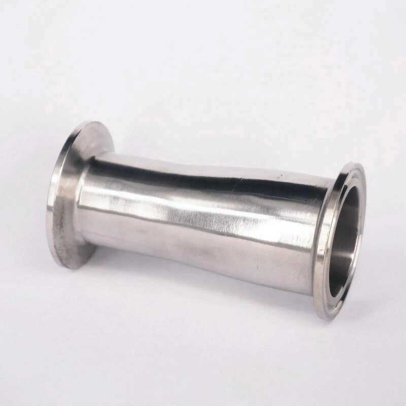 Фитинг для трубы диаметром 38-32 мм, тройной зажим 1,5 дюйма, наружный диаметр 50,5 мм, 304, фитинг для санитарной трубы из нержавеющей стали, редуктор