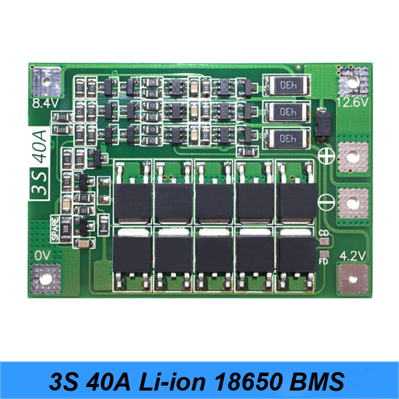 2S 3S 4S 5S 6S 10S 리튬 이온 리튬 배터리 18650 충전기 PCB BMS 보호 보드, 스크루 드라이버 배터리 리포 셀 모듈