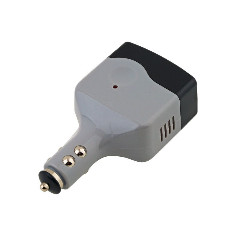 자동차 전력 변환기 인버터 어댑터 충전기, USB 충전, DC 12V-AC 220V, 1 개