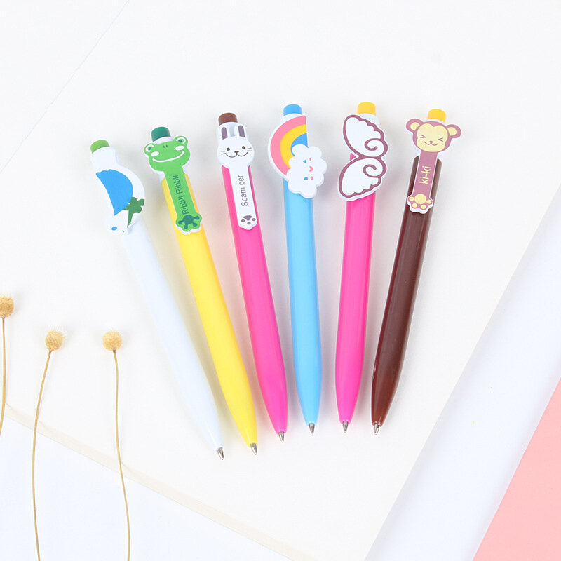 10pcs/set Creative wing Mini Ballpoint Pen Cute gel pen Kawaii ballpen School Office Stationery Supply Promotional Gift