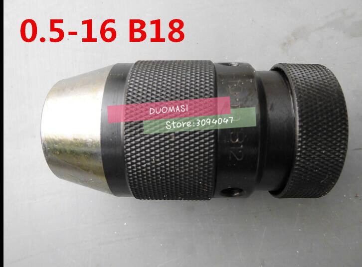Cono B18 (3-16), 0.5-16mm di Medie Dimensioni keyless drill chuck closefisted drill chuck