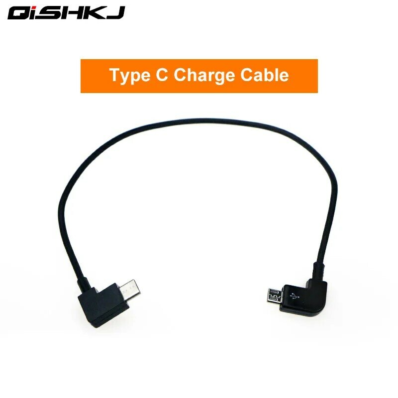 Câble de chargement à cardan Lightning Type C Micro USB, pour Zhiyun Smooth 4 3 Q Feiyutech Vimble 2 Android Samsung iPhone