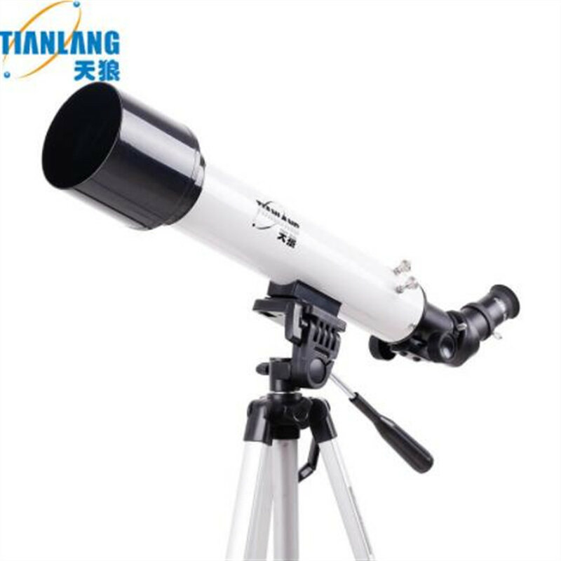 Tianlang vela vento D-60TZ 60/500mm f8.3 telescópio astronômico das crianças stargazing mini pequeno telescópio