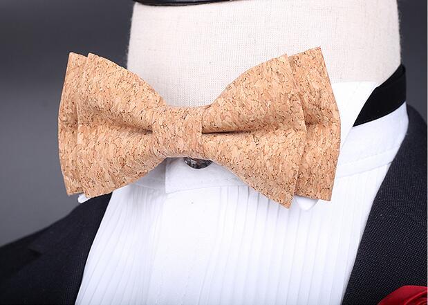Free Shipping New male men's fashion casual Tree pattern business dress shirt bow tie wood chips sticking flowers collar necktie