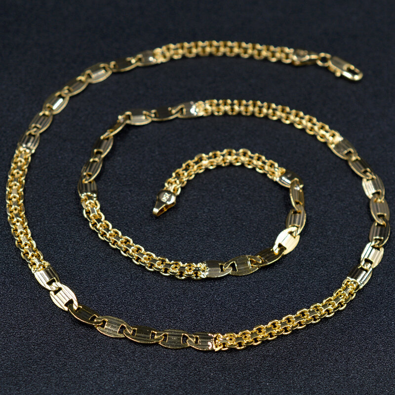 Sunny Jewelry-collar de cadena de eslabones para mujer, joyería geométrica de alta calidad, estilo Maxi, Dubai, regalo de fiesta, 2021