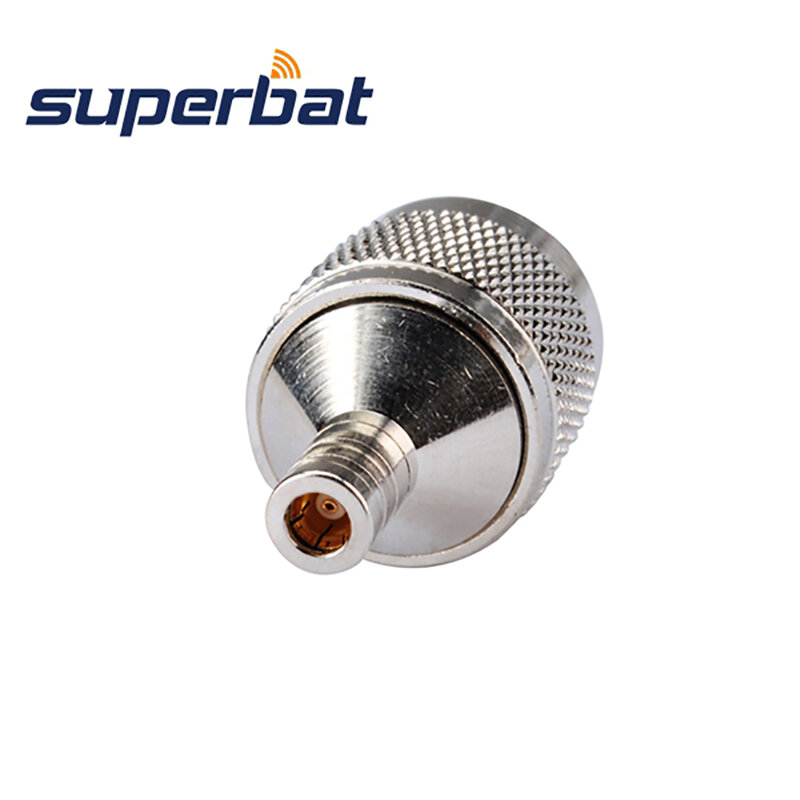 Superbat 5pcs N-SMB Adaptador N Macho para SMB Plug Conector Coaxial RF Reto