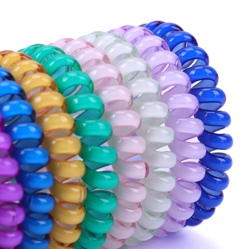 1PC Fashion Nette Candy Farbe Haar Schmuck Stirnbänder Telefon Linie Haar Seil für Frauen Haar Band