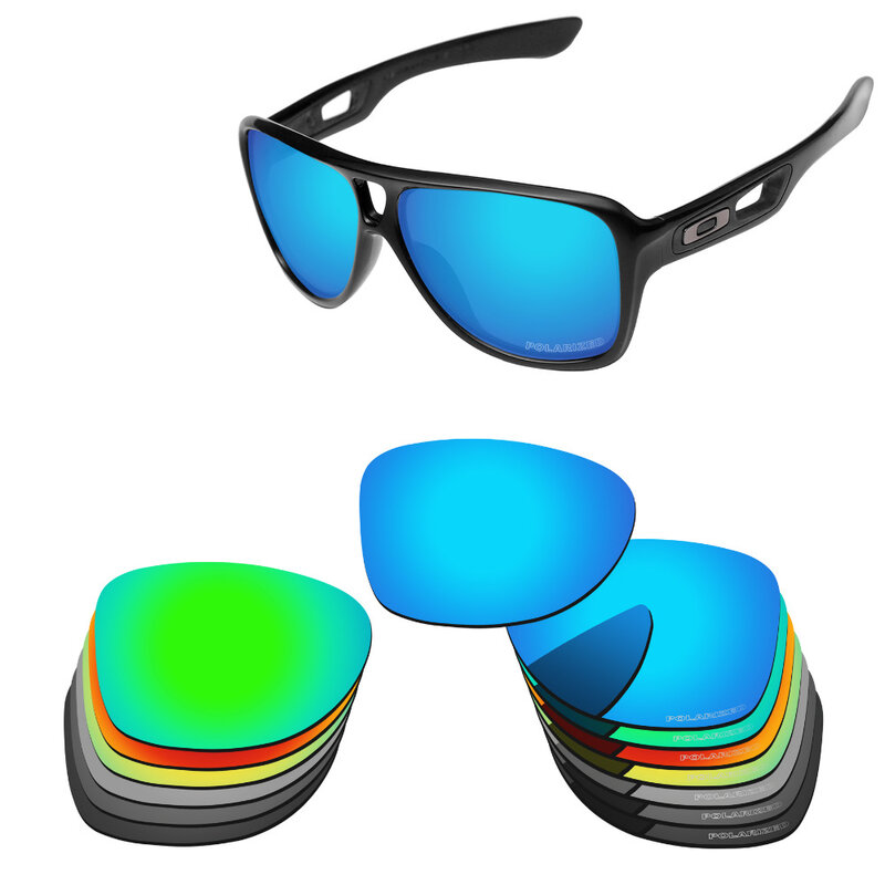 Bsymbo policarbonato polarizado lentes de substituição para dispatch 2 óculos de sol-várias opções