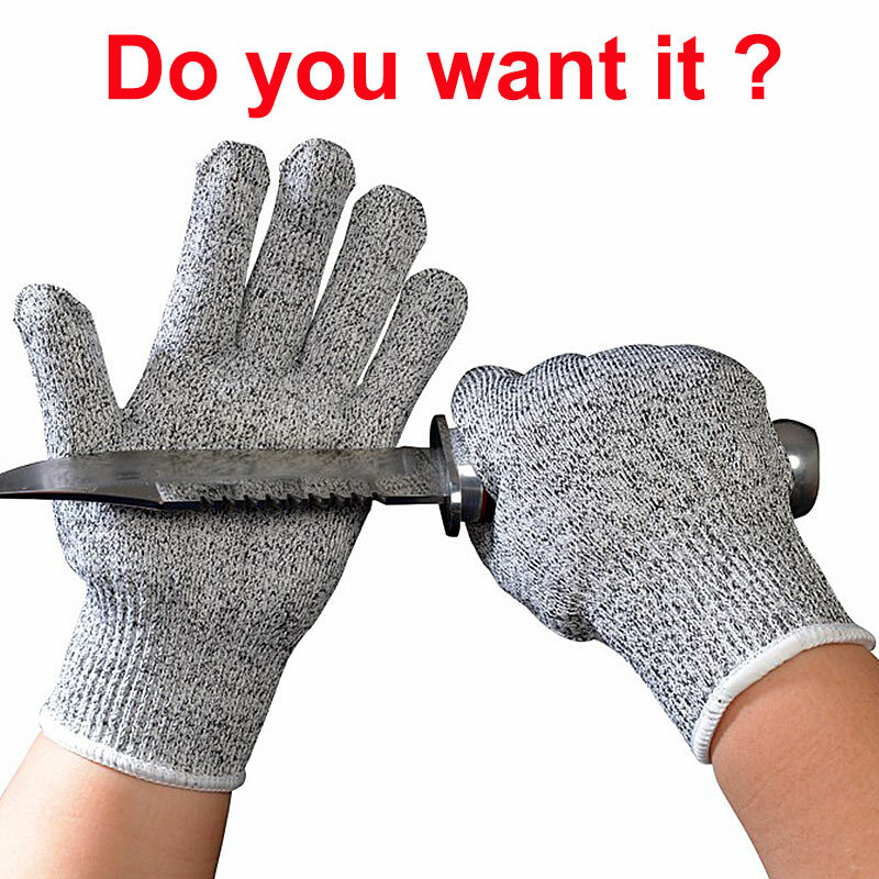 NMSafety – gants de travail résistants aux coupures, 1 paire, pour la cuisine, niveau de Protection à 5 niveaux