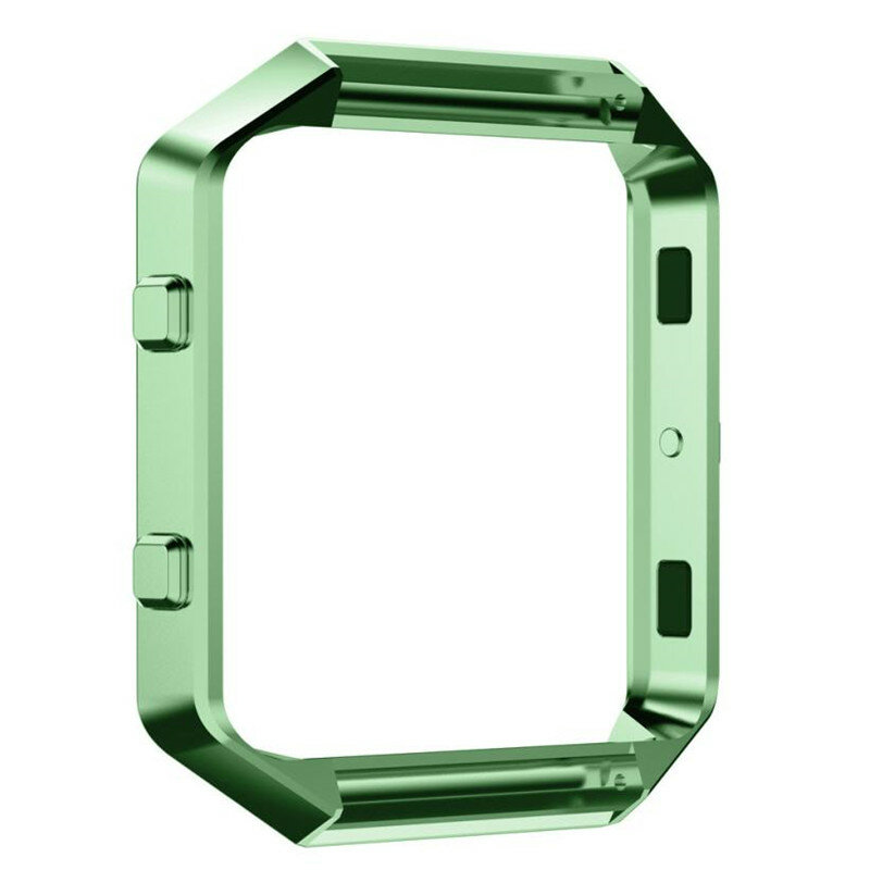 Stainless Steel Logam Case untuk Fitbit Blaze Smart Watch Aksesoris Kasus untuk Fitbit Blaze Panggil Perlindungan Hard Film Pelindung