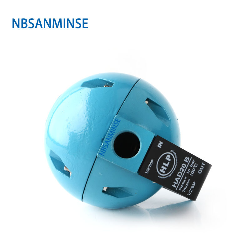 NBSANMINSE G 1/2 piezas SR20B 1,0 MPa G dispositivo de drenaje de flotador de bola de aleación, compresor de aire, válvula de drenaje de agua de alta calidad