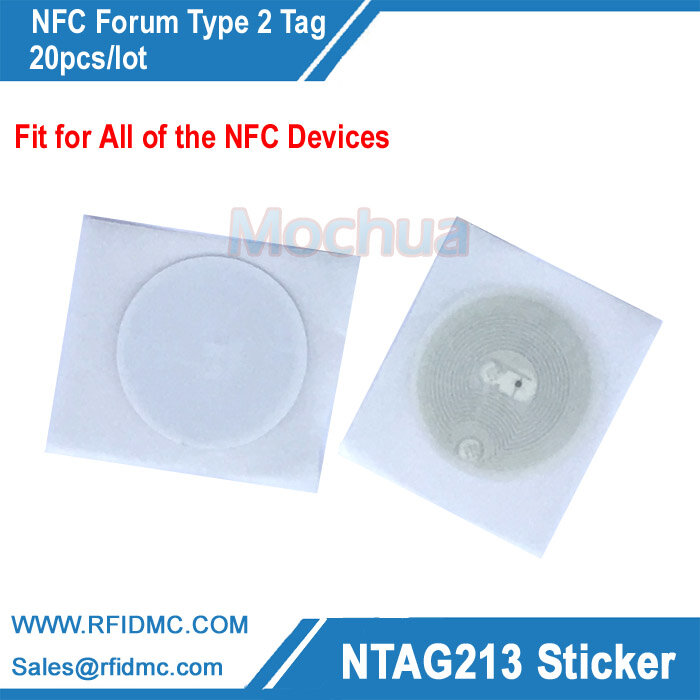 Étiquette Ntag213, autocollant NFC avec étiquette adhésive, étiquette NFC