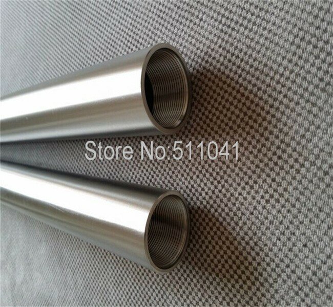 Tubo de titanio Gr9 OD35mm x 28mm ID, pared 3,5mm, longitud 250mm,1 unidad, envío gratis