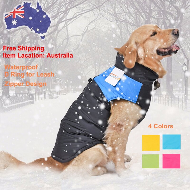 犬服犬の冬服大型犬ベスト暖かいアパレルペット服大型犬のペット用品3XL-7XLホット