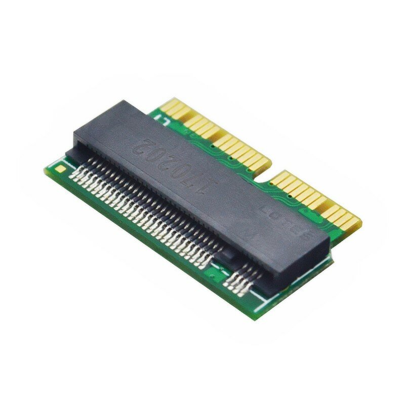 Adaptateur SSD pour MacPleAir, SSD, clé M Key M.2, PCI-E Tage, NGFF, AHCI SSD, 12 + 16 broches pour Bella BOOK Air 2013, 2014, 2015