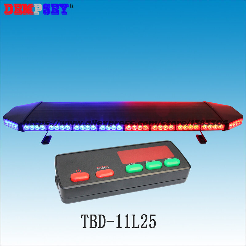 TBD-11L22 Kualitas Tinggi Amber LED Lampu, LED Berdaya Tinggi Kecerahan Mobil Peringatan Lampu, DC12V/24V Light Bar, dengan Controller-3K