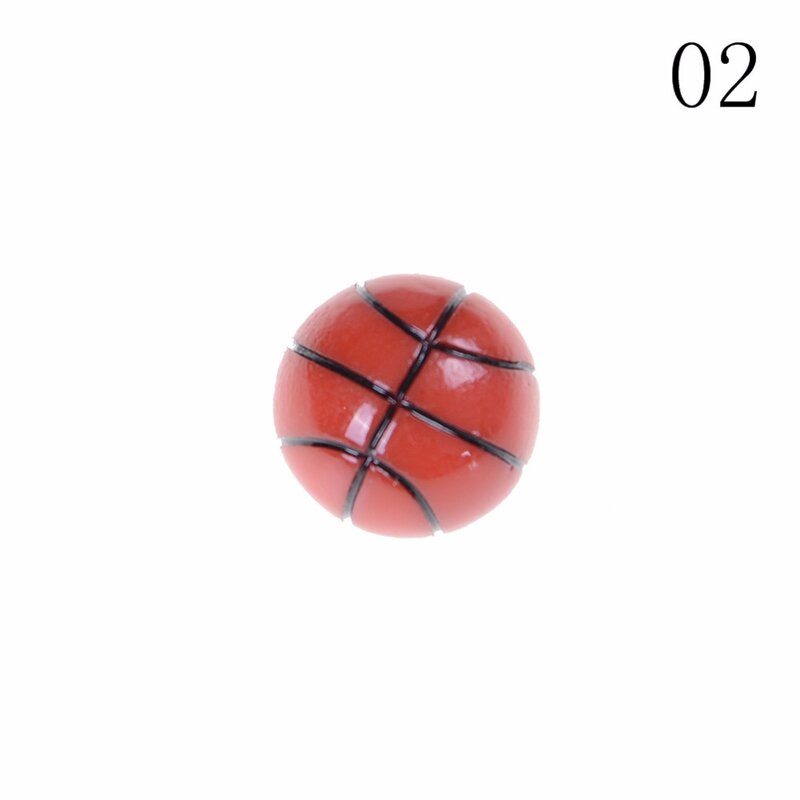 1Pc 1:6/1:12 Dollhouse Miniatuur Sport Bal Voetbal En Basketbal Decoratie Pop Accessoires Poppenhuis Decoratie