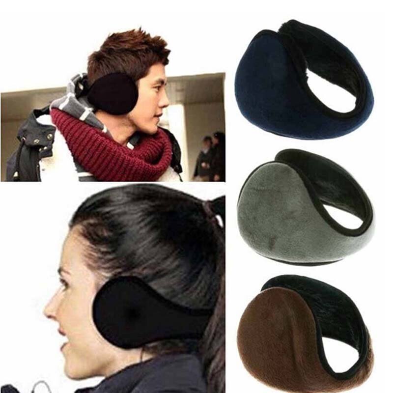 Venda quente earmuff vestuário acessórios unissex earmuff inverno orelha muff wrap banda orelha mais quente earlap presente 4 cores