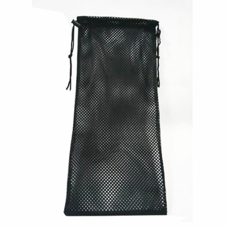 Mesh Pouch Drawstring Bag Nylon Breathable Storage Sack Outdoor Diving Snorkeling Fins Footwear Dry and wet separation Accessory